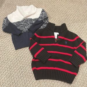 Bundle two sweaters 12 month Ralph Lauren and Tahari